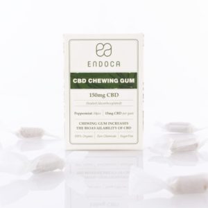 CBD Chewing Gum - Peppermint (15mg CBD ea. / 10 pcs)