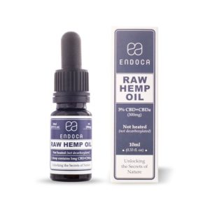 Hemp Oil Drops 10ml (300mg Raw)