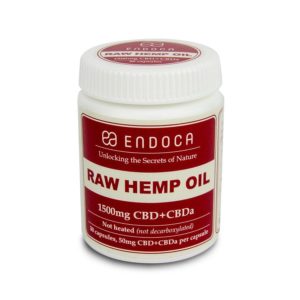 Raw Hemp Oil Capsules