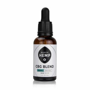 CBG/CBD Oil Blend 1oz (1,000mg CBD/CBG) – Natural