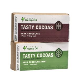 CBD Infused Chocolate Tasty Cocoas (Box of 4)
