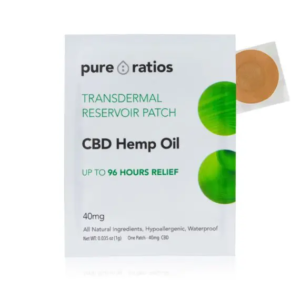 Hemp Patch (40mg CBD) Up to 96 Hour Usage